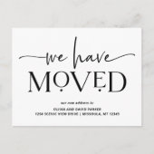 はっきりしたとモダン |お知らせ ポストカード (正面)