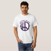 はっきりしたとPeace Loverお洒落 Graphics Tシャツ (正面フル)
