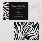 はっきりしたなぽっちゃりした名刺のテンプレート** 名刺 (正面/裏面)