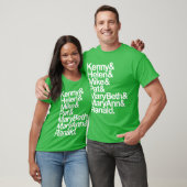 はっきりしたなアンパーサンドのティー(暗い色) Tシャツ (ユニセックス)