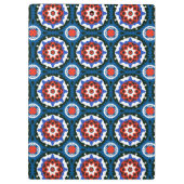 はっきりしたなオーナメントが付いているSuzaniパターン クリップボード (裏面)