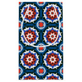 はっきりしたなオーナメントが付いているSuzaniパターン スモールペーパーバッグ (裏面)