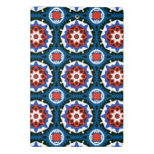 はっきりしたなオーナメントが付いているSuzaniパターン ミニクリップボード (裏面)