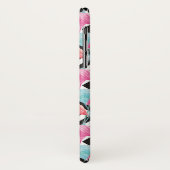 はっきりしたなデザインパターンのフラミンゴ Case-Mate iPhoneケース (裏面/左)