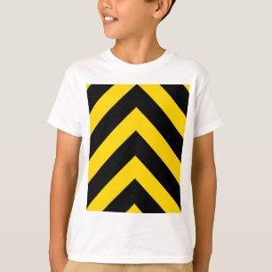 はっきりしたなハイウェーの交通のまわりにのシェブロン Tシャツ