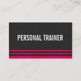 はっきりしたなパーソナルトレーナーのフィットネスの名刺 名刺