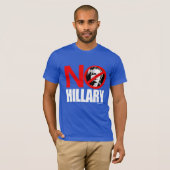 はっきりしたなヒラリー無し-ヒラリー反png白.png tシャツ (正面フル)