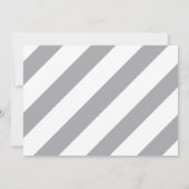 はっきりしたなベビーの誕生の発表 案内状 (裏面)