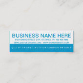 はっきりしたなペット付き添いの顧客のロイヤリティ ロイヤリティカード (裏面)