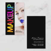 はっきりしたなメーキャップアーティストの名刺 名刺 (正面/裏面)