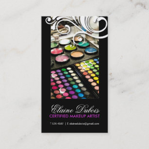 はっきりしたなメーキャップアーティストの名刺 名刺