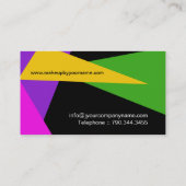 はっきりしたなメーキャップアーティストの名刺 名刺 (裏面)