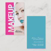 はっきりしたなメーキャップアーティストの名刺 名刺 (正面/裏面)