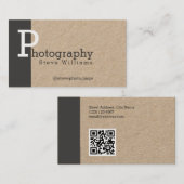 はっきりしたなモダンなスタイルは際立っています 名刺 (正面/裏面)