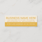 はっきりしたなレモネードの顧客のロイヤリティ ロイヤリティカード (裏面)