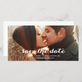 はっきりしたな原稿|の写真の保存日付の写真カード セーブザデート (正面/裏面)