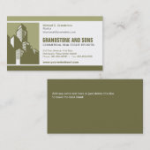 はっきりしたな商業不動産の名刺 名刺 (正面/裏面)