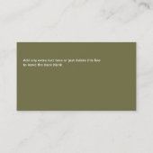 はっきりしたな商業不動産の名刺 名刺 (裏面)