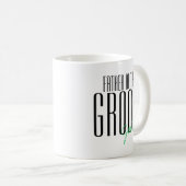 はっきりしたな手紙"新郎の父"の結婚披露宴 コーヒーマグカップ (正面右)