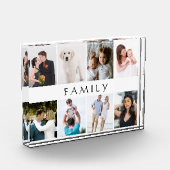 はっきりしたな書道は8家族写真のブロックをタイプしました フォトブロック (左)