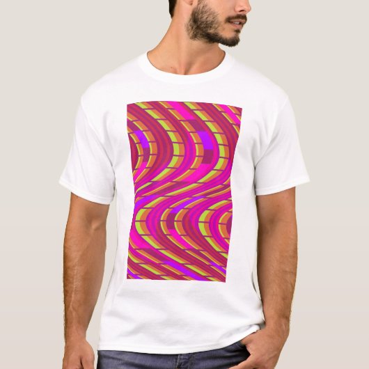 はっきりしたな渦巻 Tシャツ (正面)