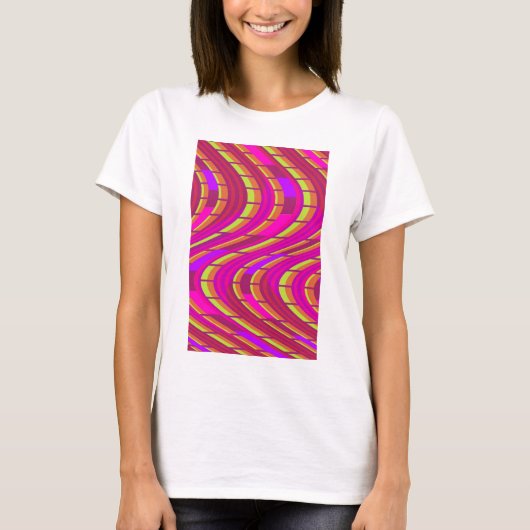 はっきりしたな渦巻 Tシャツ (正面)