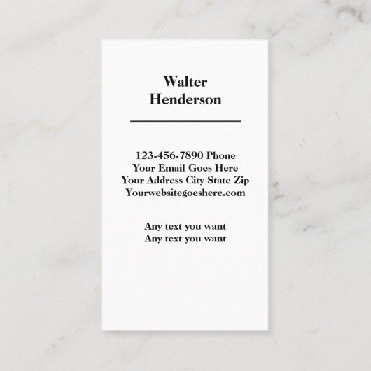 はっきりしたな犬の調教師の名刺 名刺 (裏面)