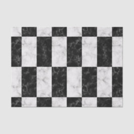 はっきりしたな白黒大理石パターン 薄葉紙