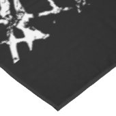 はっきりしたな白黒青い目のトラ テーブルクロス (アングル)