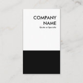 はっきりしたな白黒 名刺 (裏面)