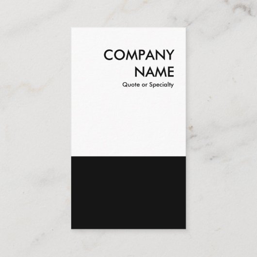 はっきりしたな白黒 名刺 (裏面)