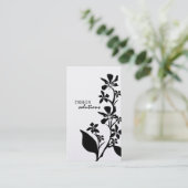 はっきりしたな花の名刺 名刺 (スタンド正面)