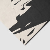 はっきりしたな黒の抽象芸術のティッシュペーパー 薄葉紙 (詳細)