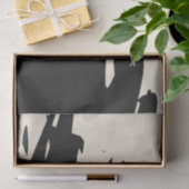 はっきりしたな黒の抽象芸術のティッシュペーパー 薄葉紙 (ギフト)