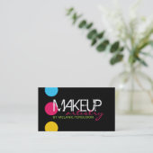 はっきりしたな、情報通のメーキャップアーティストの名刺 名刺 (スタンド正面)