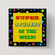 はっきりしたな"週のすごい学生!" ボタン