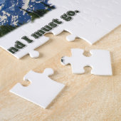 はっきりしたなDenali/山は… J Muirを呼んでいます ジグソーパズル (側面)