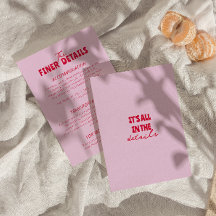 はっきりしたカラフルファンキーモダン結婚詳細