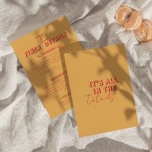 はっきりしたカラフルファンキーモダン結婚詳細