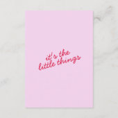 はっきりしたカラフルファンキーモダン結婚詳細 エンクロージャーカード (裏面)