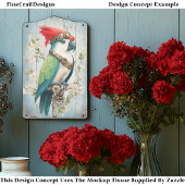 はっきりしたカラフルファンタジーバードオウムJ8Rデカップデクページ 薄葉紙