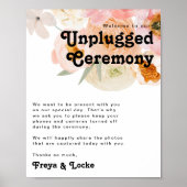 はっきりしたカラフルフローラ |プラグ抜き式 ポスター (正面)