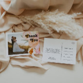 はっきりしたカラフルフローラ |写真ありがとうはがき ポストカード