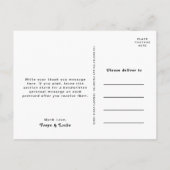 はっきりしたカラフルフローラ |結婚さんありがとう ポストカード (裏面)