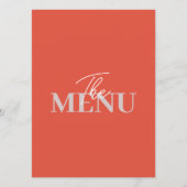 はっきりしたカラフルモダン明ファンキーユニークるい メニュー (裏面)