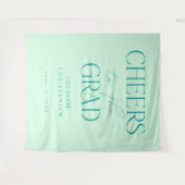 はっきりしたカラフル応援 タペストリー (正面(横))