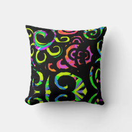 はっきりしたカラー旋回モダン装飾用クッション クッション