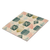 はっきりしたカリブのBoho Buttercream タイル (側面)