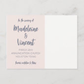 はっきりしたガーベラデイジー日付はがきのテンプレートを保存 シーズンポストカード (裏面)