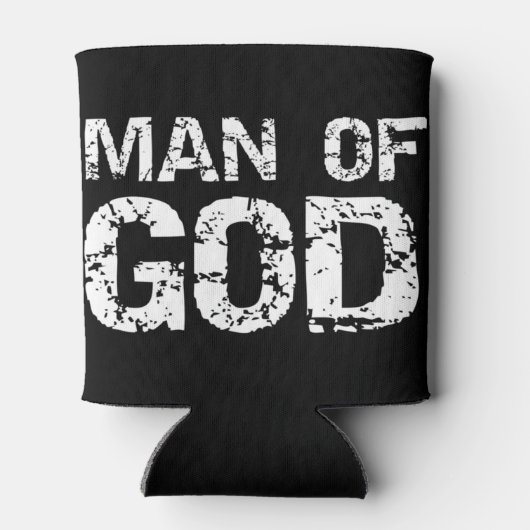 はっきりしたキリスト教引用文男性へ信仰ことわざギフトマン 缶クーラー (裏面)